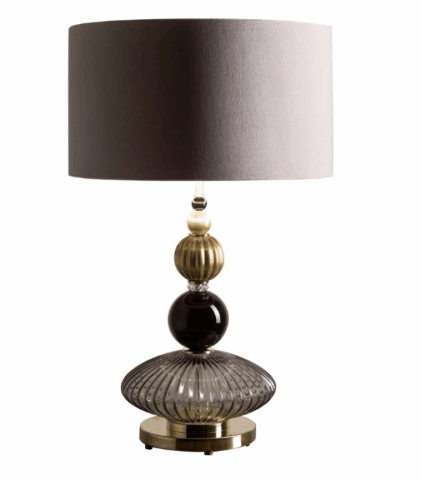Итальянская настольная лампа Paul Table Lamp - Black & Gold