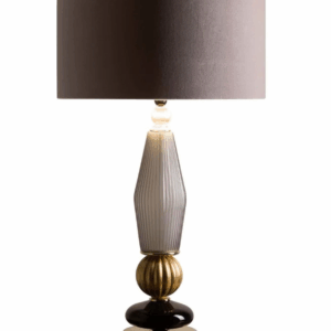 Итальянская настольная лампа Cary Table Lamp - Black & Gold от VILLARY