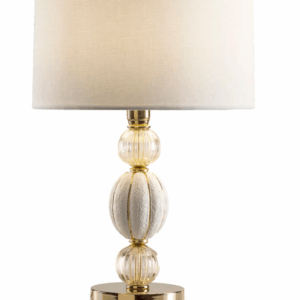 Итальянская настольная лампа Amour Small Table Lamp - White & Gold от VILLARY