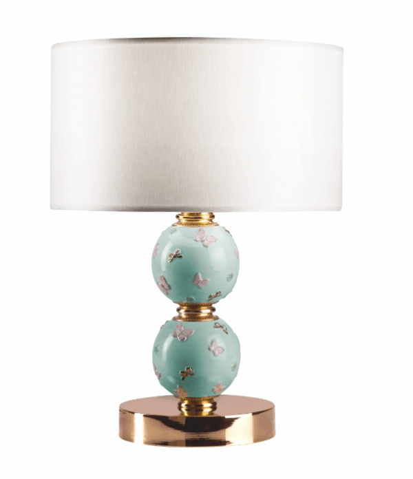 Итальянская настольная лампа Butterfly Medium Table Lamp - Aquamarine