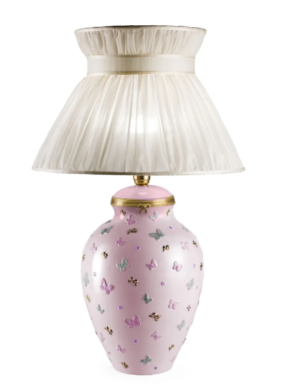 Итальянская настольная лампа Butterfly Large Table Lamp - Pink