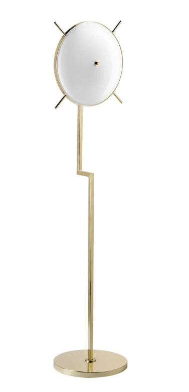 Итальянский напольный торшер Venusia Floor Lamp - Gold от VILLARY