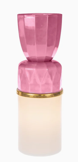 Итальянская настольная лампа Aglaia by De Bona De Meo Rechargable Lamp - Pearly Pink