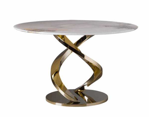 Итальянский стол Woman Dining Table - Onyx & Gold от VILLARY