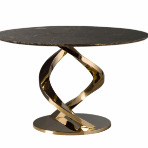 Итальянский стол Woman Dining Table - Dark Emperador & Gold от VILLARY