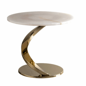 Итальянский столик Wave Coffee Table - Onyx & Gold от VILLARY