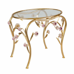 Итальянский столик Camelia Small Coffee Table - Gold & Pink от VILLARY