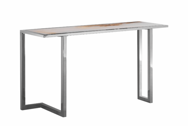 Итальянская консоль Deco Console - Onyx & Chrome от VILLARY