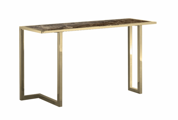 Итальянская консоль Deco Console - Dark Emperador & Gold от VILLARY