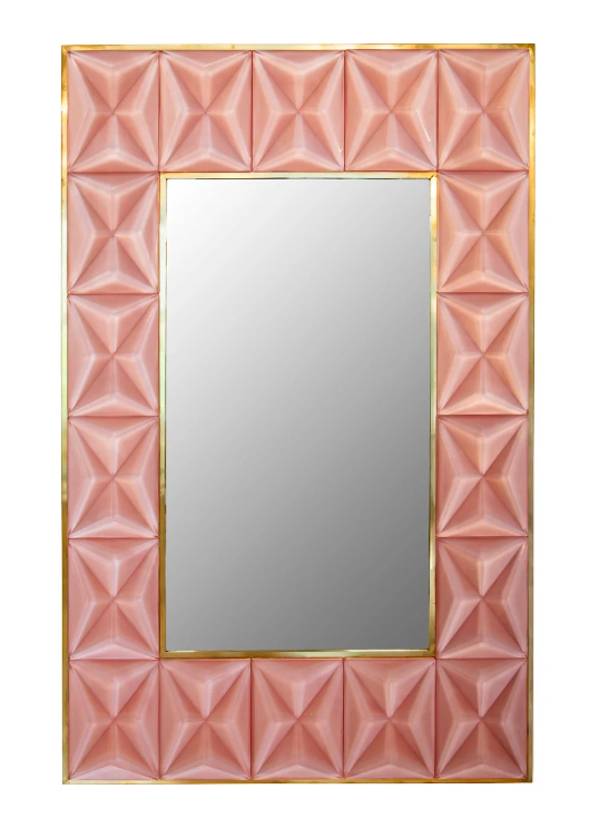 Итальянское зеркало Diamant Mirror - Pink