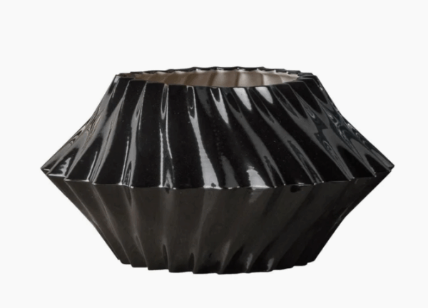 Итальянская ваза Vertigo Small Vase - Black