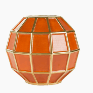 Итальянская ваза Leonardo Vase - Mango & Gold от VILLARY