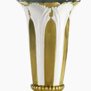 Итальянская ваза Tulip Vase - White & Gold от VILLARY