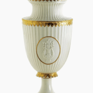 Итальянская ваза Napoleon II Large Potiche - White & Gold от VILLARY