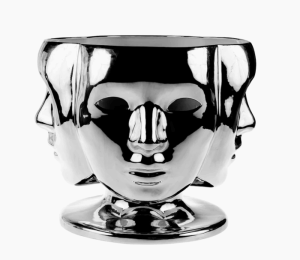 Итальянская ваза Nobody by Fabio Novembre - Platinum