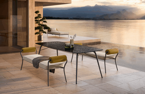 Итальянская банкетка Levante Out 3