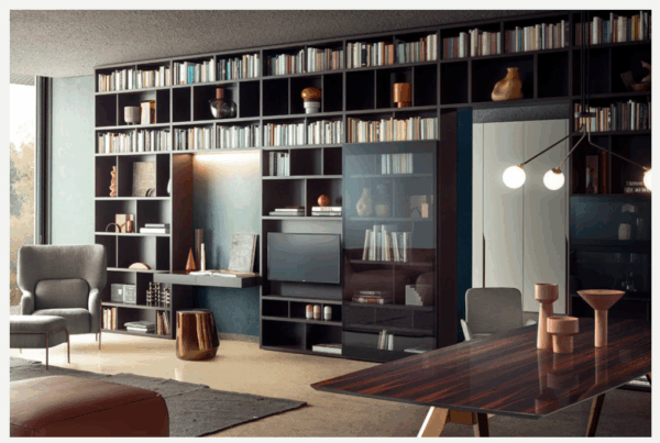 Итальянская гостиная группа Spazioteca 3