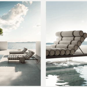 Итальянский шезлонг Levante Out 2