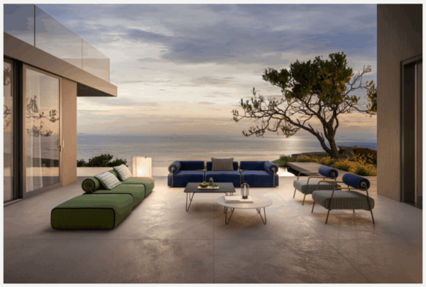 Итальянский диван Levante Out 2