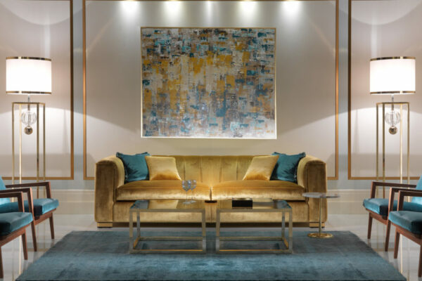 Итальянский напольный торшер L043 4