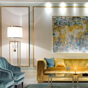 Итальянский напольный торшер L043 3