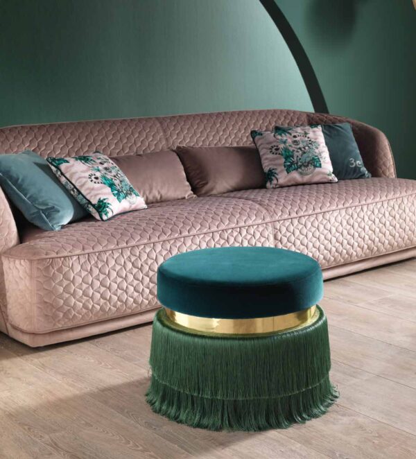 Итальянский пуф akela от Treci Salotti