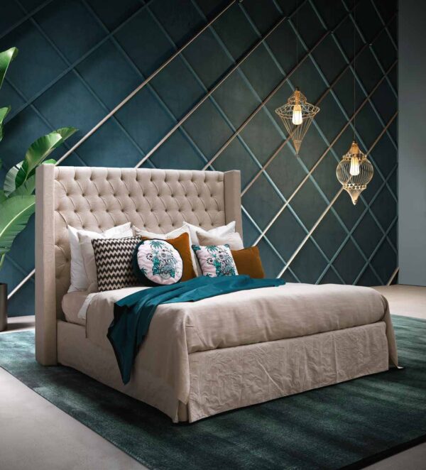 Итальянская кровать deccan от Treci Salotti