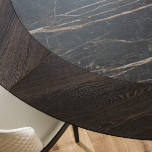 Итальянский стол SKORPIO Ker-Wood Round 2