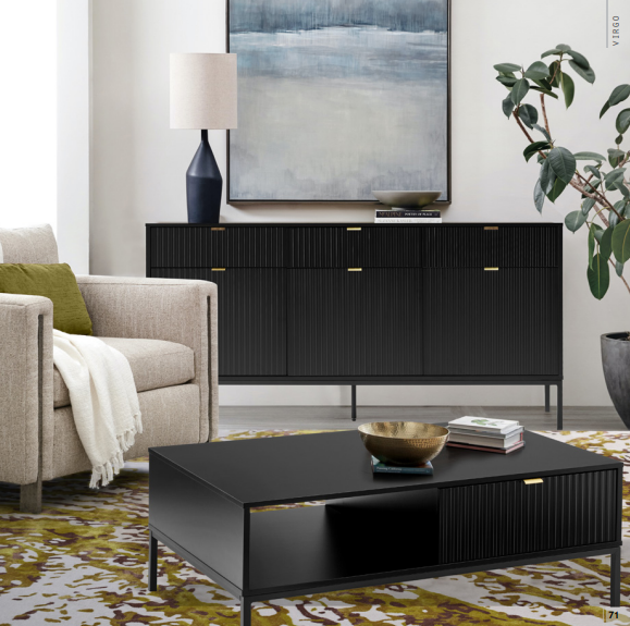 Итальянский столик Virgo от MA SALGUERO HOME