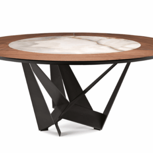 Итальянский стол SKORPIO Ker-Wood Round от Cattelan Italia
