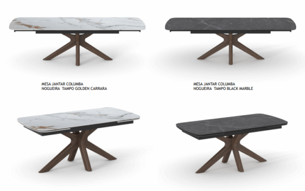 Итальянский стол Сolumba от MA SALGUERO HOME