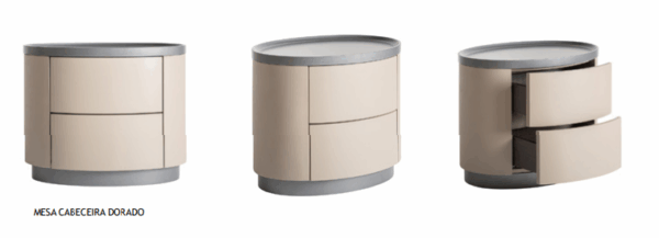 Итальянская прикроватная тумба Dorado от MA SALGUERO HOME
