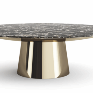 Итальянский стол UFO IN LASTRA DI OTTONE от Emmemobili