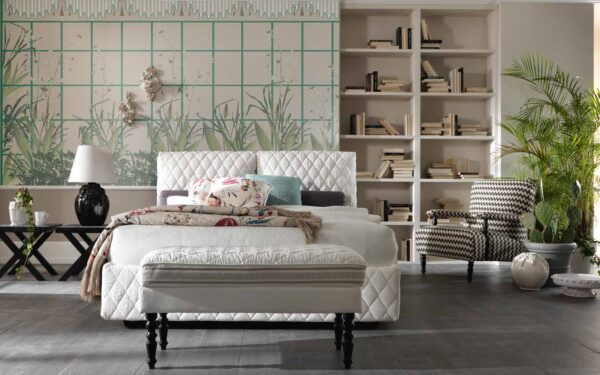 Итальянская кровать TRIFOGLIO