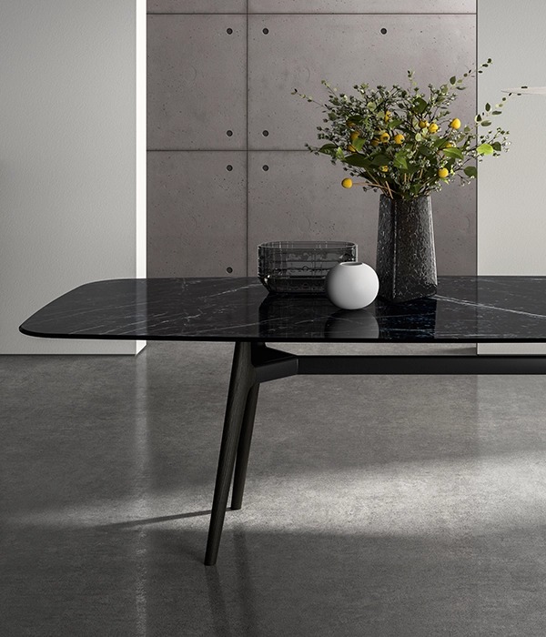 Итальянский стол Tavolo Lewood shaped 01 от SOVET