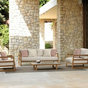 Итальянский диван Alabama//Wood 2 Seater sofa от Talenti