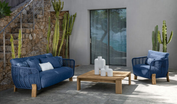 Итальянский диван Argo//Wood Sofa love seat от Talenti