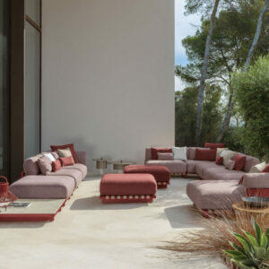 Итальянский диван Argo//Alu 3 seater sofa от Talenti