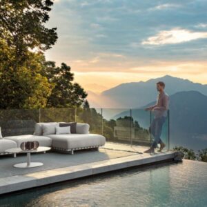 Итальянский диван Argo//Alu 3 seater sofa 6