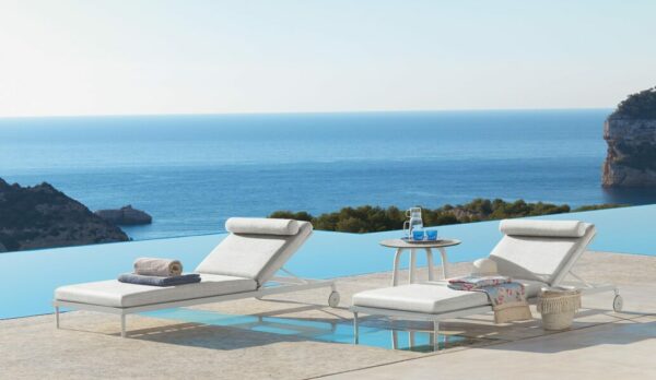 Итальянский диван CleoSoft//Alu Canopy Sofa 2