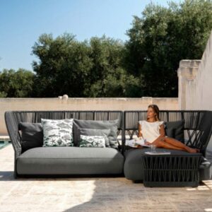 Итальянский диван Cliff Dèco Braiding Sofa 4