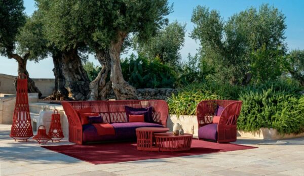 Итальянский диван Cliff Dèco Braiding Sofa 5