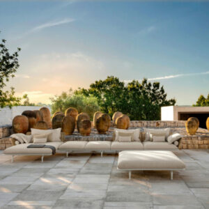 Итальянский диван Cruise//alu 3 seater Sofa 5