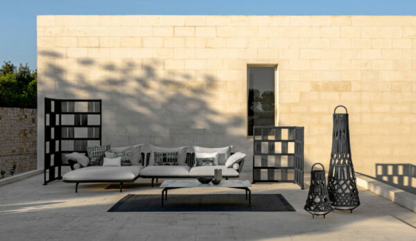 Итальянский диван Cruise//alu 3 seater Sofa 2