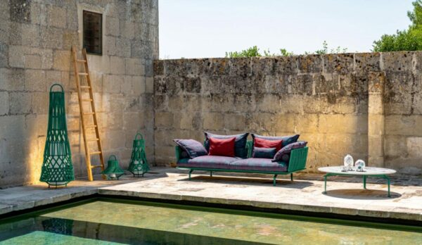 Итальянский диван Cruise//alu 3 seater Sofa от Talenti