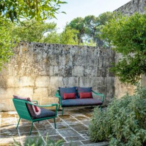 Итальянский диван Cruise//alu love seat Sofa 3