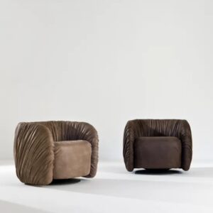 Итальянское кресло Drapé Lounge от LAURAMERONI