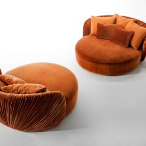 Итальянский диван Drapé Round 2