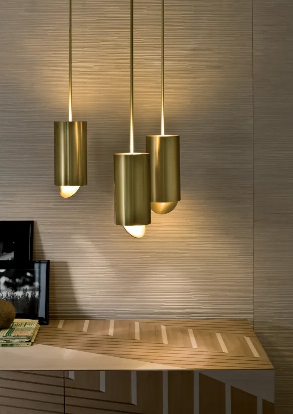 Итальянский подвесной светильник Tubo sospensione MF 40 от LAURAMERONI