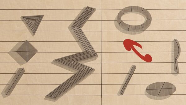 Итальянский комод Geometrie от LAURAMERONI